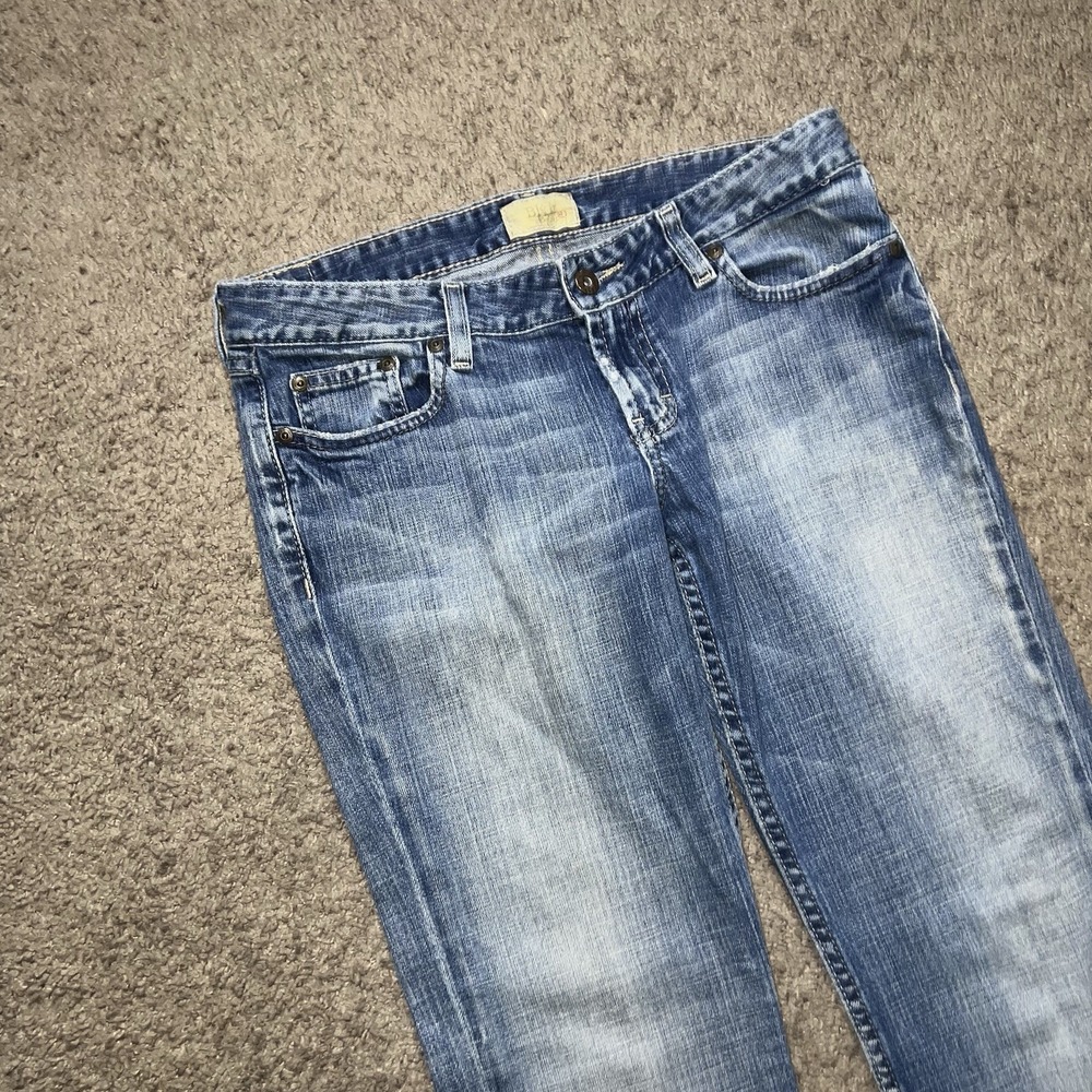 BKE Denim Jeans Womens 30R 30x31 1/2 Stella Bootcut Stretch Blue Free Shipping